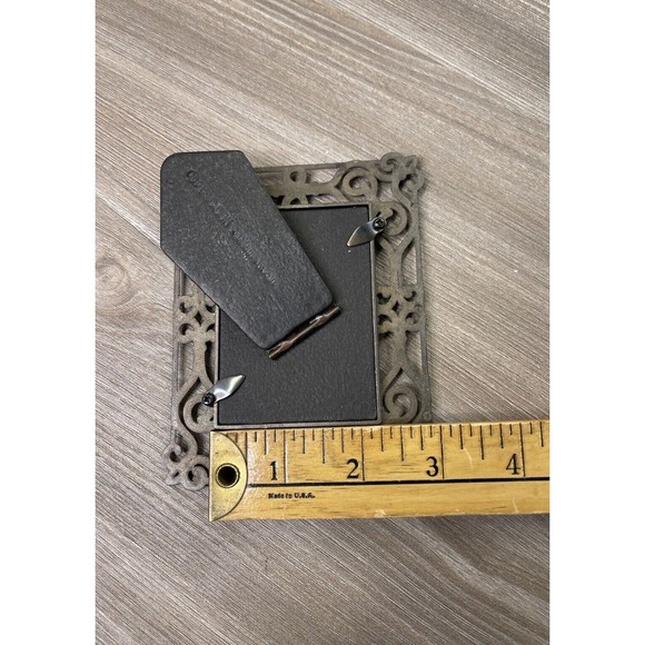 3x Jennifer Moore Frames The Victorian Metal Collection Pewter and Gold Tone - Picture 7 of 8